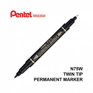 Pentel N75W Twin Tip...