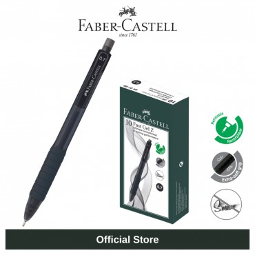 [Faber-Castell] Fast Gel Z Gel Pen (Box of 10)