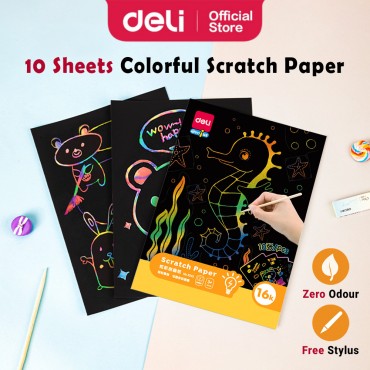 Deli Colorful Art Scratch...