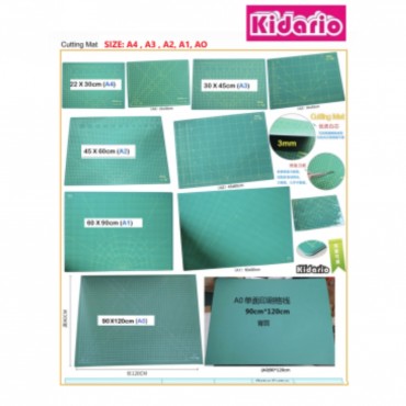 KIDARIIO CUTTING MATT 3MM 3...
