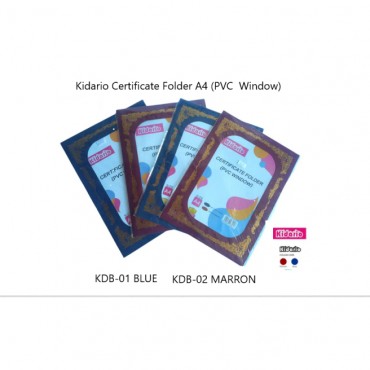 Kidario A4 Certificate...