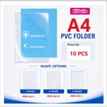 KIDARIO A4 PVC FOLDER C , U...