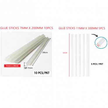 HOT MELT GLUE STICKS 20CM X...