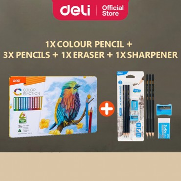 Deli Emotion Colour Pencil...