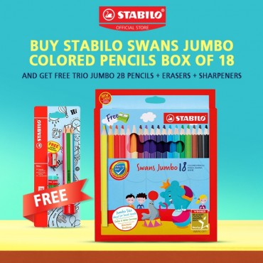 BUNDLE SET STABILO Swans...