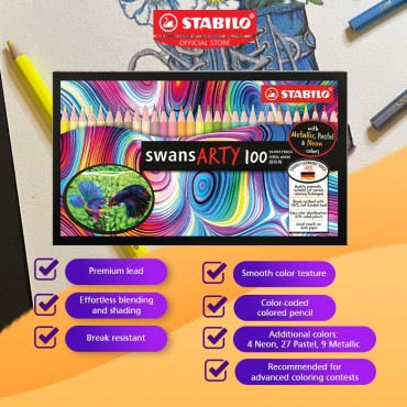 STABILO swans Hard Cover...