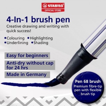 STABILO Fibre-Tip Pen 68...