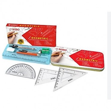 Niso Math Instruments / Geometry Set / Jangka Lukis Set