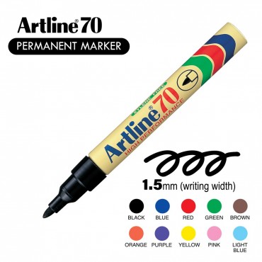 Artline Permanent Marker EK-70