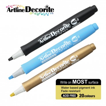 Artline Decorite Flat (3.0mm)