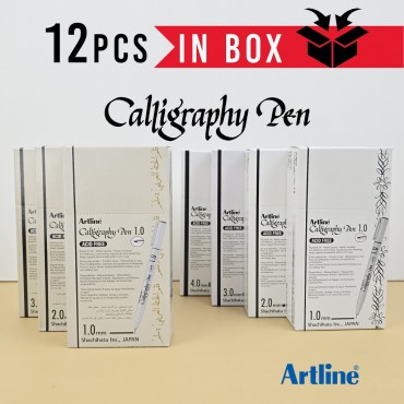 Artline Calligraphy pens...