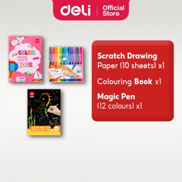 Deli Colouring Felt Pen...
