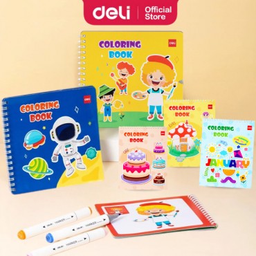 Deli Spiral Coloring Book...