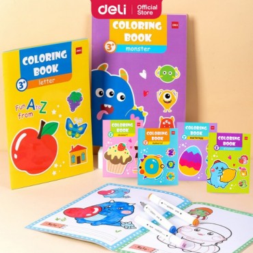 Deli Coloring Book For Kids...