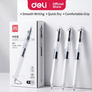 Deli Gel Pen Ballpoint...