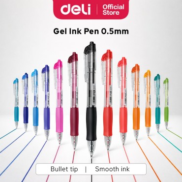 Deli Gel Pen 0.5mm Fast Dry...