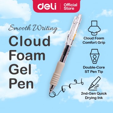 Deli CloudFoam Gel Pen...