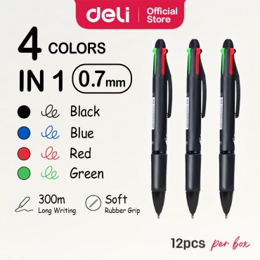 Deli 4-in-1 Multipen Color...