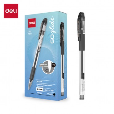 Deli 0.7mm Bullet Tip Gel...