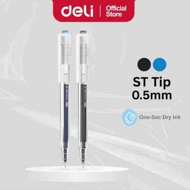 Deli Retractable Gel Pen...