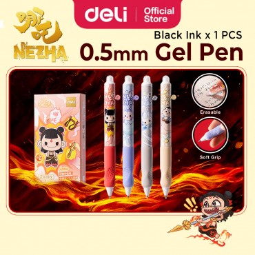 Deli Nezha Erasable Gel Pen...