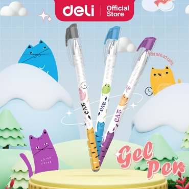 Deli School Gel Pen 0.5mm...