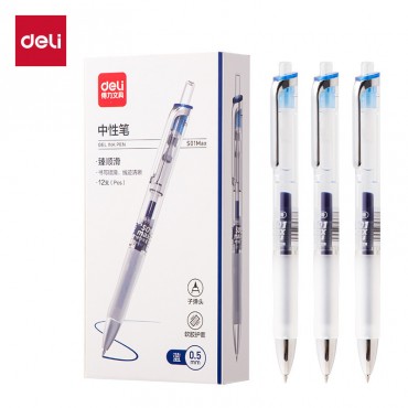 Deli Premium Gel Pen 0.5mm...