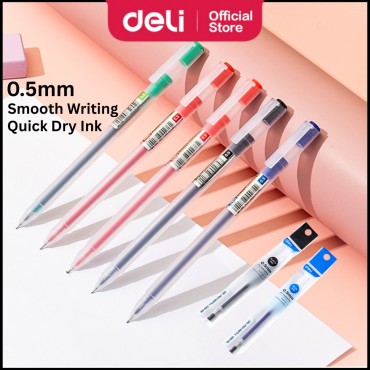 Deli Gel Pen 0.5mm Bullet...