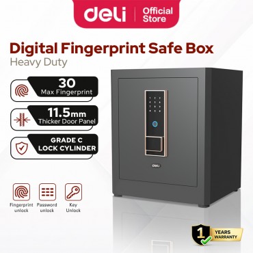 Deli Fingerprint Safe Box...