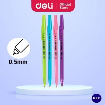 Deli Ball Point Pen Blue...