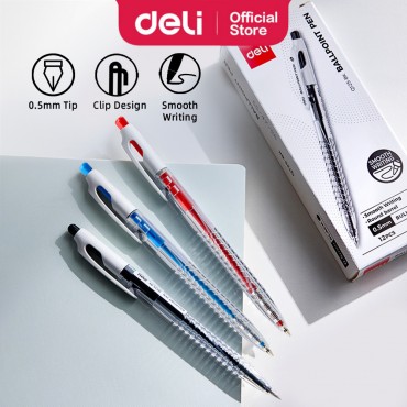 Deli Ballpoint Pen 0.5mm...