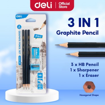 Deli Scribe HB Graphite...