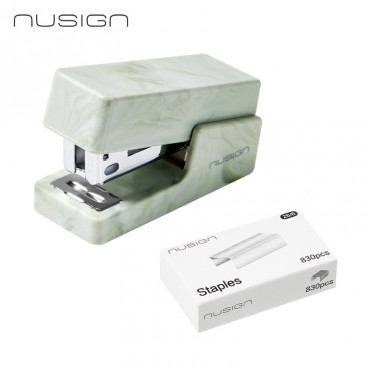 Deli Nusign Mini Stapler Set Portable Stapler with Staples Compact Office School