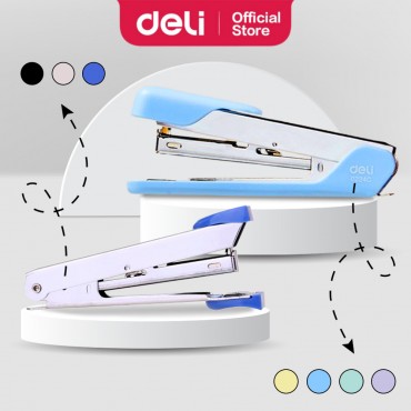 Deli Office Stapler No.10-1m Maximum 15 Sheets Staple Remover Stationery 订书机