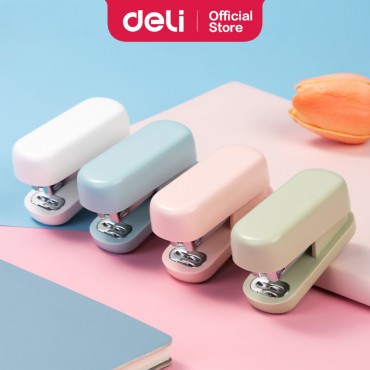 Deli Mini Stapler for No.24/6 & 26/6 Bullets Paper Binder Office School Stationery 订书机