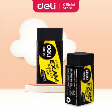 Deli Pencil Eraser 2B Soft For Comfortable Use Environmentally Friendly EH09920