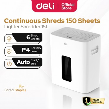 Deli Paper Shredder Smart...