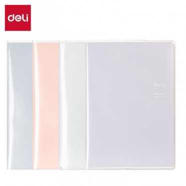 Deli EVA Cover Notebook 32K Soft Waterproof Journal 70gsm Ivory Paper Student Office Buku Nota