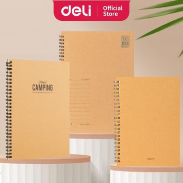 Deli Spiral Notebook A5 B5...