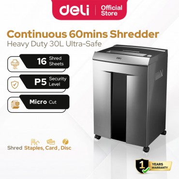 Deli Paper Shredder Heavy...