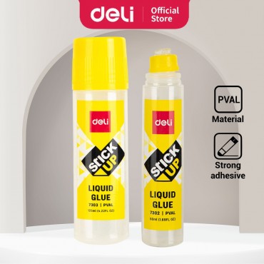 Deli Stick Up Clear Strong Adhesive Water Glue (50ml/125ml)