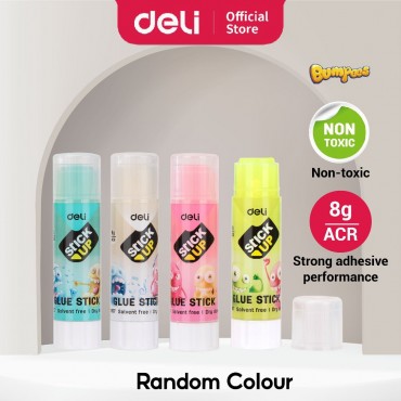 Deli Stick Up Clear Water Glue Transparent Colour Gel Stick Glue EA20700