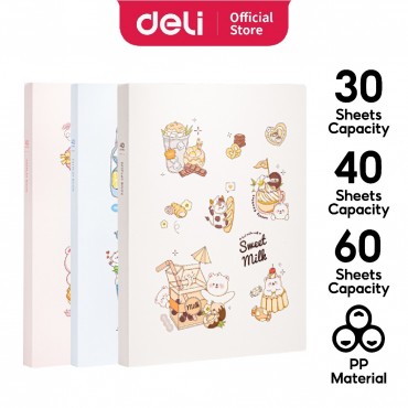 Deli A4 Pocket Clear...