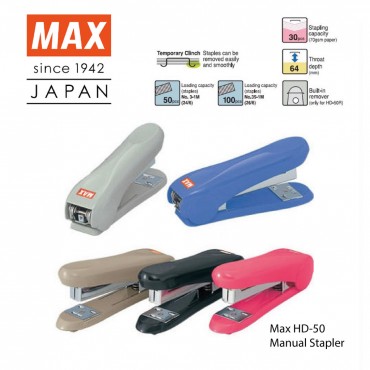 Max HD-50 Manual Stapler