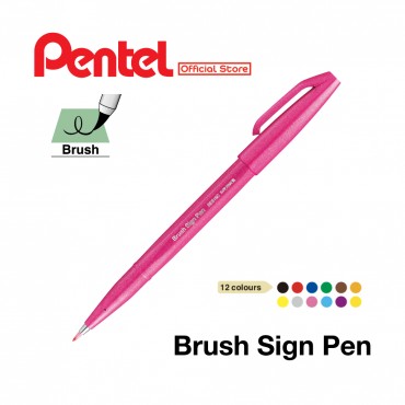 Pentel Touch Brush Sign Pen...