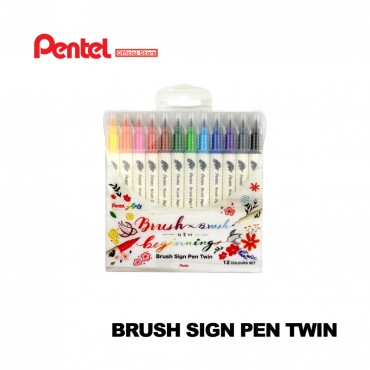 Pentel Art Brush Sign Pen...